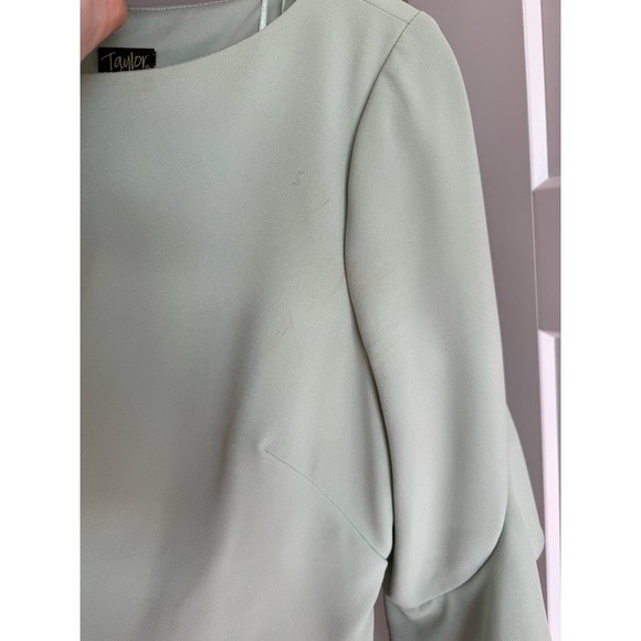 Taylor Mint Green Mid Sleeve formal dress - Picture 8 of 9